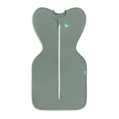 Love To Dream Swaddle UP - Baby Sleep Sack for Self-Soothing | 1.0 TOG, Deep Olive, 8-13 lbs