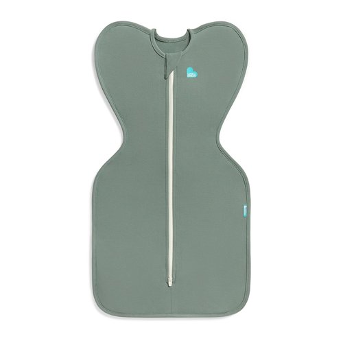 Love To Dream Swaddle UP - Baby Sleep Sack for Self-Soothing | 1.0 TOG, Deep Olive, 8-13 lbs