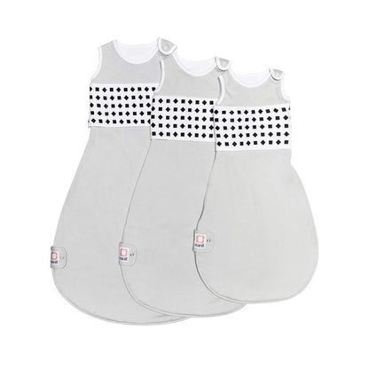Nanit Breathing Wear Sleeping Bag, Size Medium, 6-12 Months, Pebble Grey