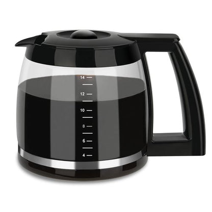 14-Cup Replacement Carafe Compatible with Cuisinart Coffee Maker Models DCC-3200, DCC-3200P1, DCC-2200, DCC-2600, DCC-2800 and CBC-7000PCFR Model# DCC-2200RC-1