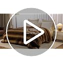 Faux Fur Throw Blanket 60x80 Brown Plush Warm Cozy Bed Couch Decor