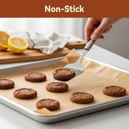200 Pcs Unbleached Parchment Paper Sheets by [Brand Name] - Precut Non-Stick 12 x 16 Inch for Baking, Cooking & Grilling