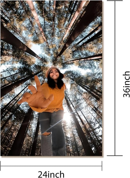 Personalized Custom Poster Print | Unframed 24''x36'' - Upload Your Image for Stunning Canvas Art