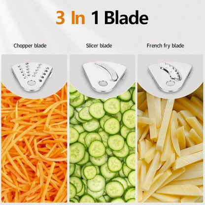 Camic Blender & Food Processor Combo - 6 Functions for Smoothies, Chopping & More | 72 oz Blender & 64 oz Processor Bowl