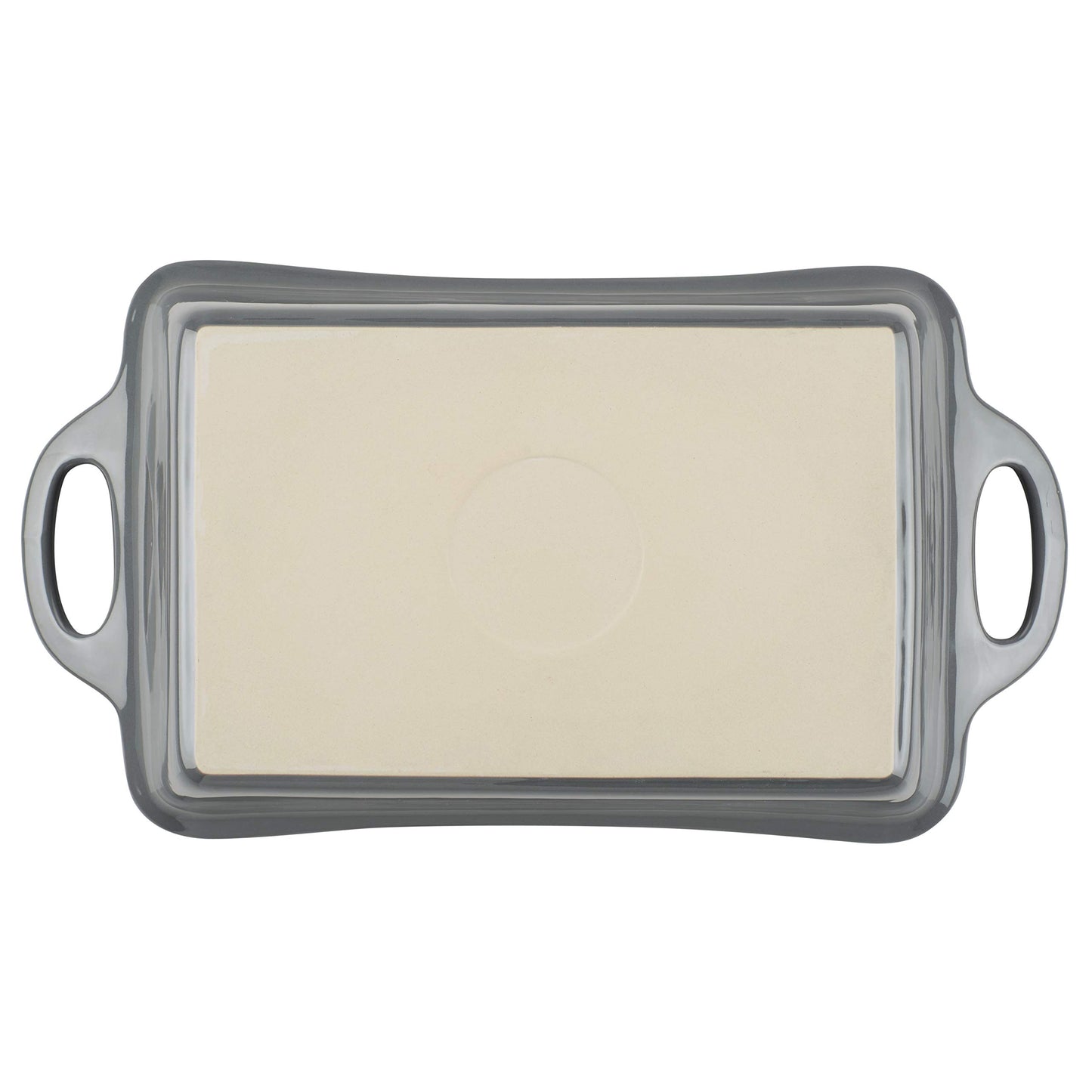 Rachael Ray 9" x 13" Rectangular Stoneware Baker, Gray