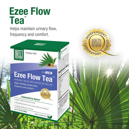 Bell Ezee Flow Urinary Support Tea for Men -A Natural Solution - Helps Ease The Flow and Normalize Urinary Frequency Without The Burning and Dribbling