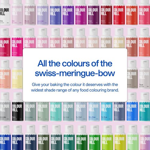 Colour Mill Oil-Based Food Coloring - Merlot 20 Milliliters (0.68 Fl Oz) | Vibrant Baking & Decorating