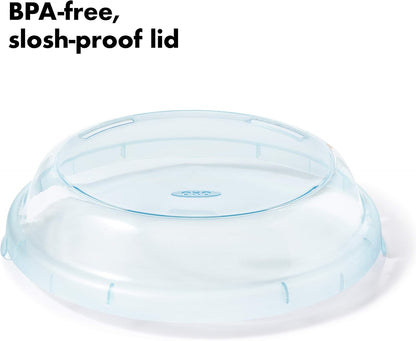 OXO Good Grips Glass Pie Plate with Lid - Durable, Oven-Safe Design for Perfect Baking
