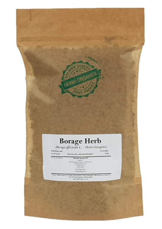 Herba Organica Borage Herb - Borago Officinalis L - Starflower (100g)