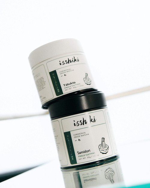 Isshiki Matcha Powder – Premium Ceremonial Grade Samidori Green Tea from Uji, Japan – Exceptional Authentic Japanese Matcha - Quality 30g Tin - 20 Servings