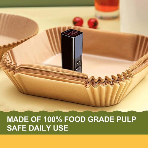 COMFEE' Air Fryer Liners - Disposable 2 Qt Mini Paper Liners for Compact 2.1 Air Fryer & Instant Pot Vortex