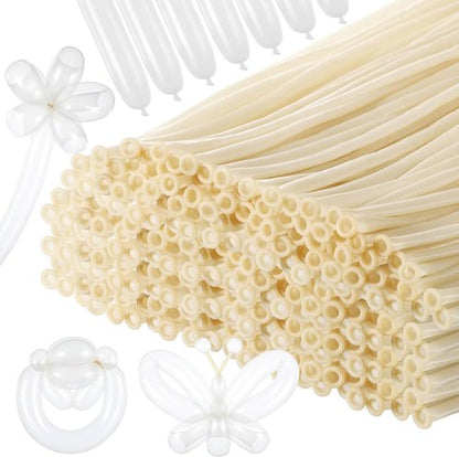 Lenwen 1000 Pcs Long Latex Twisting Balloons - Perfect for Birthday, Wedding & Party Decorations