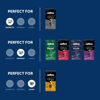 Lavazza Espresso Capsules - Favorites Collection for Nespresso Machines | Light, Medium & Dark Roasts (60 Count)