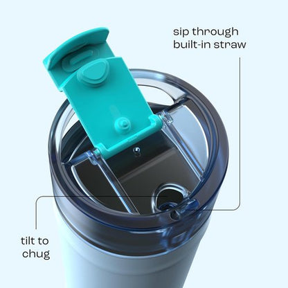 Bubba 32 Oz Dualsip Insulated Stainless Steel Water Bottle - Reusable, Leakproof, BPA-Free | Daydreamin'