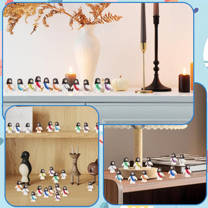 Owurha Jesus Love You Mini Figures - 100 Pcs Tiny Religious Figurines for Parties & Gifts