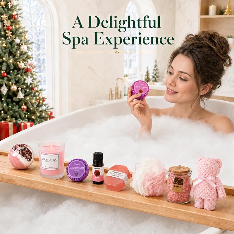 Bath Advent Calendar 24 Pcs – Spa Experience Gift Set
