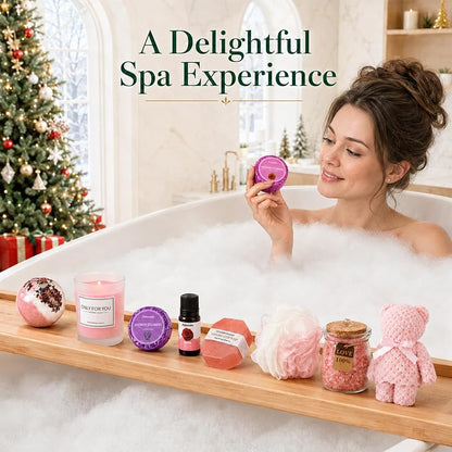 Bath Advent Calendar 24 Pcs – Spa Experience Gift Set