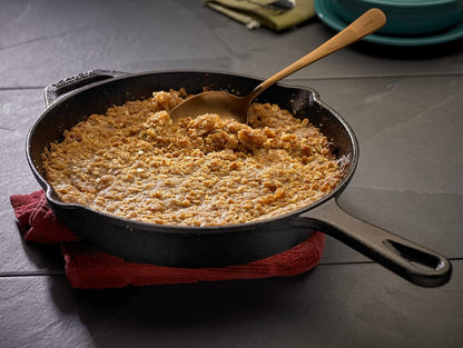 Mercer Culinary Pre-Seasoned Cast Iron Skillet - 10.25-Inch Durable Cooking Essential