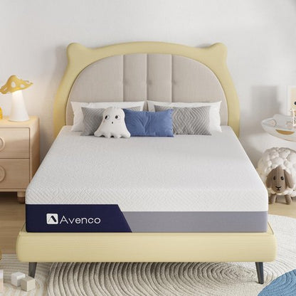 Avenco Queen Size Mattress, 8 Inch Gel Memory Foam Mattress Queen, Mattress in a Box for Cool Sleep, Pressure Relief, Medium Firm Mattress with Motion Isolation