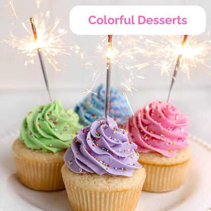 Color Kitchen Food Coloring 3-Pack - Plant-Based, Vegan, Gluten-Free Natural Colors for Baking