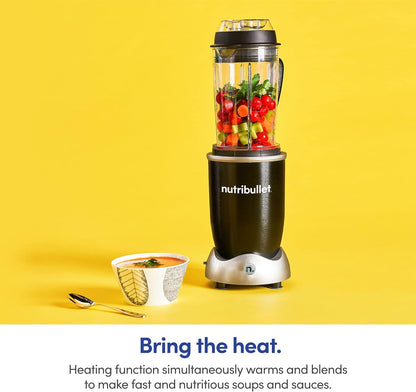 NutriBullet Rx Blender - Powerful Nutrient Extractor in Sleek Black Finish