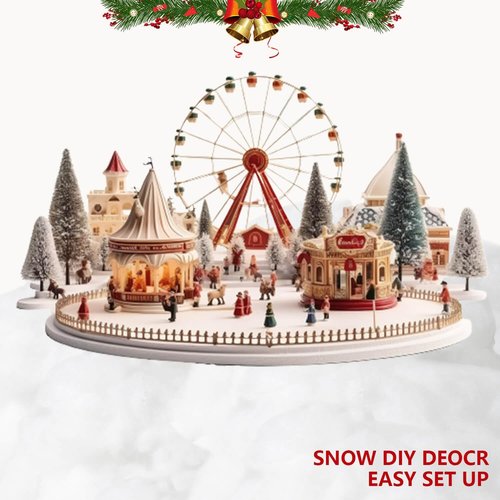 Fake Snow Fluff - Artificial Decorative Snow for Winter Wonderland Decor | 6oz Cotton Blanket & Craft Use