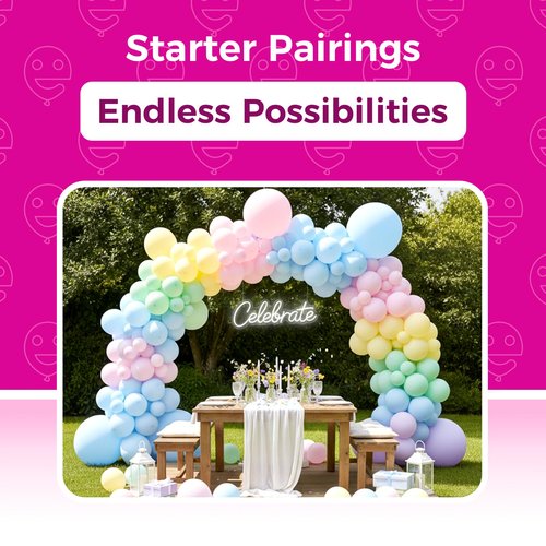 Bezente Pastel Balloons Latex Party Balloons 36 Inch - 8 Pack Jumbo Spring Macaron Balloons Large Round Latex Balloons for Birthday Bridal Shower Wedding Rainbow Party Decorations