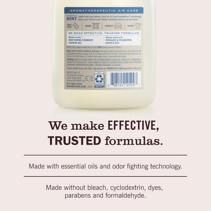Mrs. Meyer's Clean Day Fabric Freshener - Linen Scent, 20 Ounce Bottle for Freshness & Cleanliness
