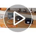 Cordless Electric Lunch Box with App Control 1.5L Gray - Portable Warmer