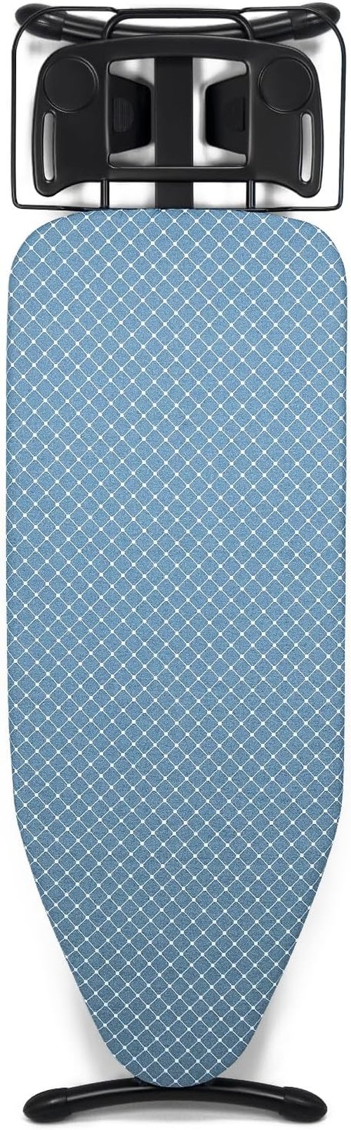 Duwee Deluxe Ironing Board - 17"x46" Full Size with Heat Resistant Cover & Adjustable Height
