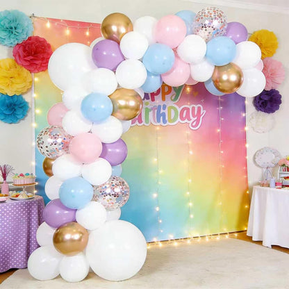 White Balloons - 60 PCS 12-Inch Latex Balloons for Birthday, Wedding, Baby Shower & Holiday Decor