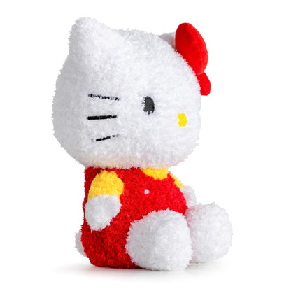 Weighted Hello Kitty Red Dress Fuzzy Plush Pillow Buddy - 2.5 lbs Super Soft Stuffed Pillow, 13 inches