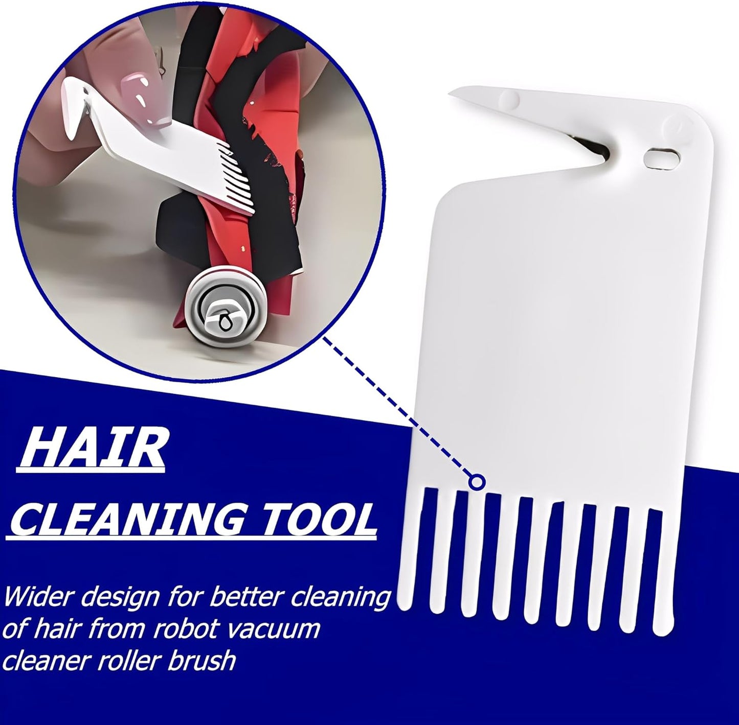 Skiennix Universal Robot Vacuum Brush Kit - Handheld Cleaning Tool for j7, i7, s9, i4, i3, 694 Series