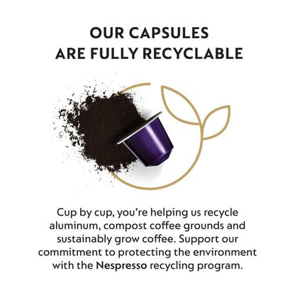 Nespresso Capsules Original Line, Ispirazione Favorites Variety Pack, Medium & Dark Roast Espresso Coffee, 50 Count Coffee Pods