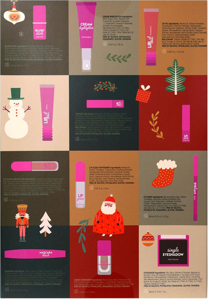 Absolute New York Advent Calendar - 12 Days of Limited Edition Makeup Essentials for 2025