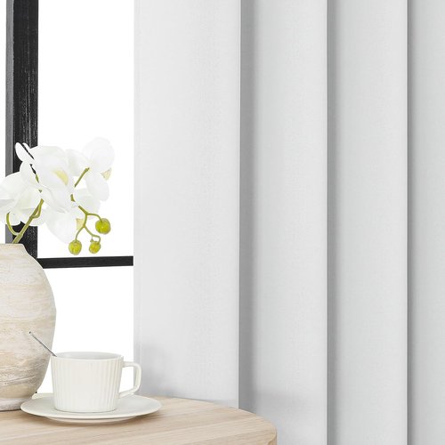 Joydeco 60% Blackout Curtains - Thermal Insulated Grommet Drapes for Bedroom | 84 Inch Length, Greyish White