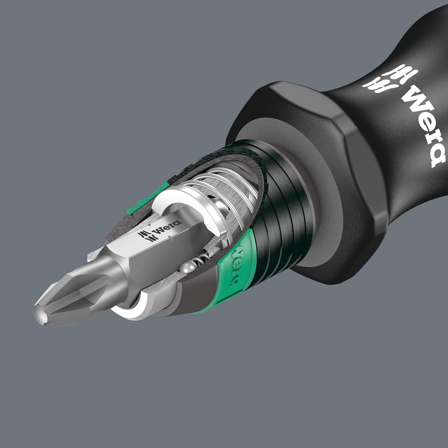 WERA Kraftform Kompakt 10 - 10-Piece Precision Screwdriver Set for Ultimate Versatility