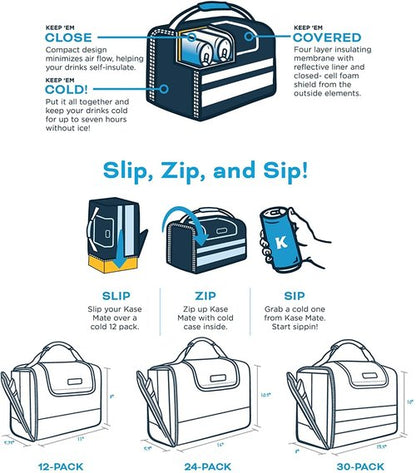 Kanga Insulated Cooler Bag - Soft Cooler Bag - 24 Pack Beer and Seltzer Drink Cooler - Insulated and Durability Tested - Kanga Kase Mate Cooler - Realtree