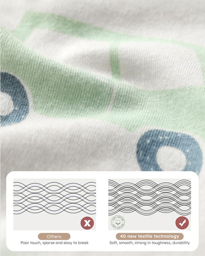 Yoofoss Baby Sleep Sack 18-24 Months Baby Wearable Blanket 100% Organic Cotton 2-Way Zipper TOG 0.5 Toddler Sleeping Sack Lightweight