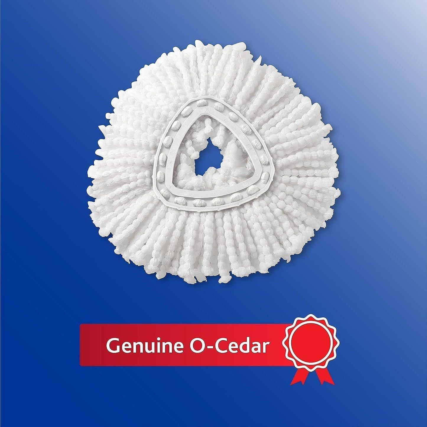 O-Cedar EasyWring Spin Mop Head Refill - Pack of 3 for Effortless Cleaning and Shine