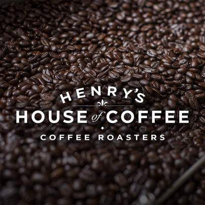 Henry's House Of Coffee | Espresso Blend Bella Finca | Dark Roast | Whole Beans 12oz Bag