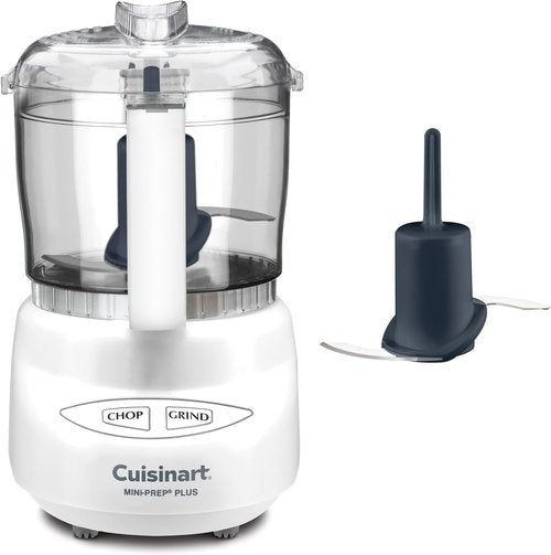 Cuisinart Mini-Prep Plus Food Processor - 24-Ounce Bowl for Chopping Herbs, Vegetables & Cheese | White