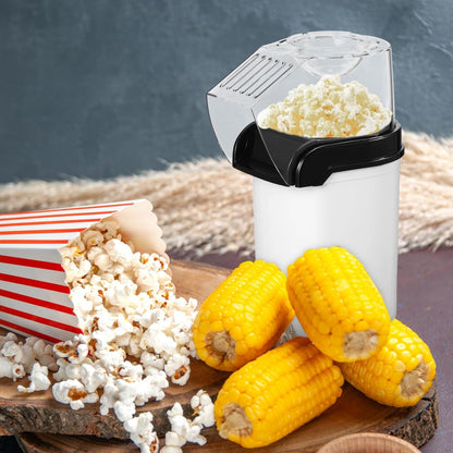 OUNONA Electric Hot Air Popcorn Maker - Compact 10-Inch Design for Quick Snacks | Perfect for Movie Nights