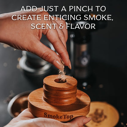 SmokeTop® 4oz Bag - Cocktail Smoker Chips for Old Fashioned Cocktails, Whiskey, & Bourbon - by Middleton Mixology Made in The USA (800 uses) (Cherry)