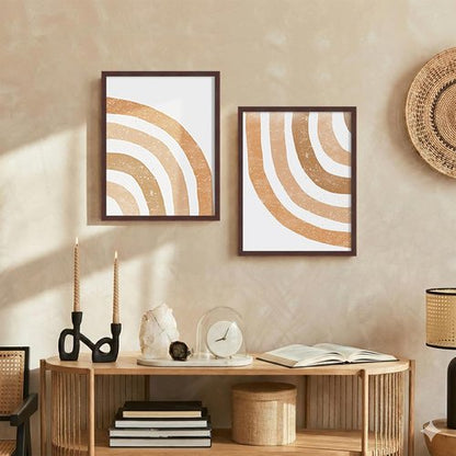 LaVie Home 11x14 Picture Frame - Classic Brown Wall Display Frame with HD Plexiglas | Vertical & Horizontal Use