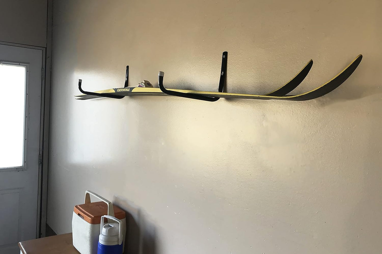 Shepherd Hardware Heavy Duty Steel Garage Storage Utility Hooks - 10-Inch, 4 Pack, Black