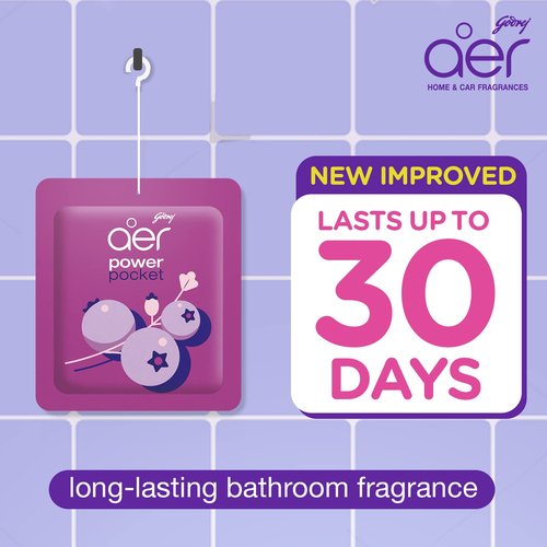 AER Power Pocket Assorted Solid Pocket Air Freshener for the Entire Home with Long Lasting Scents, Pack of 5