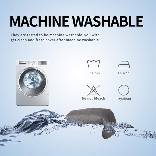 Easy-Going Chair Sofa Slipcover Reversible Sofa Cover Water Resistant Couch Cover Furniture Protector Cover with Elastic Straps for Pets Kids Children Dog Cat (Chair, Gray/Gray)