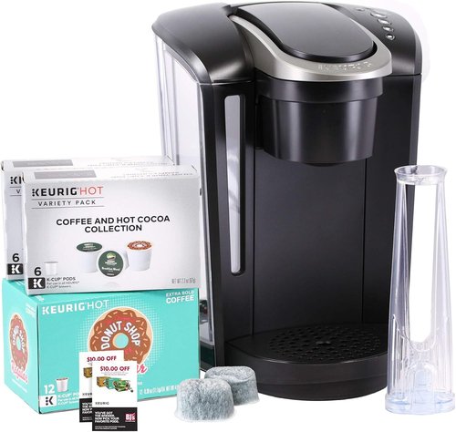 Keurig K-Select Coffee Maker - Single-Serve K-Cup Pod, Sleek Matte Black Finish