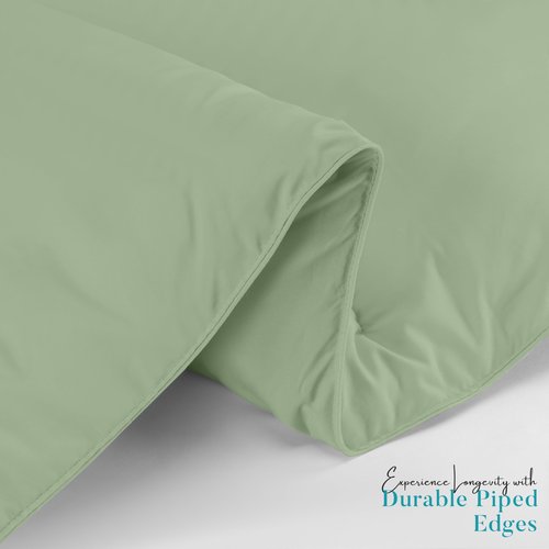 Utopia Bedding Twin Comforter Duvet Insert, Quilted Sage Green Comforter with Corner Tabs, Box Stitched Down Alternative Comforters Twin Size 64 x 88 inches